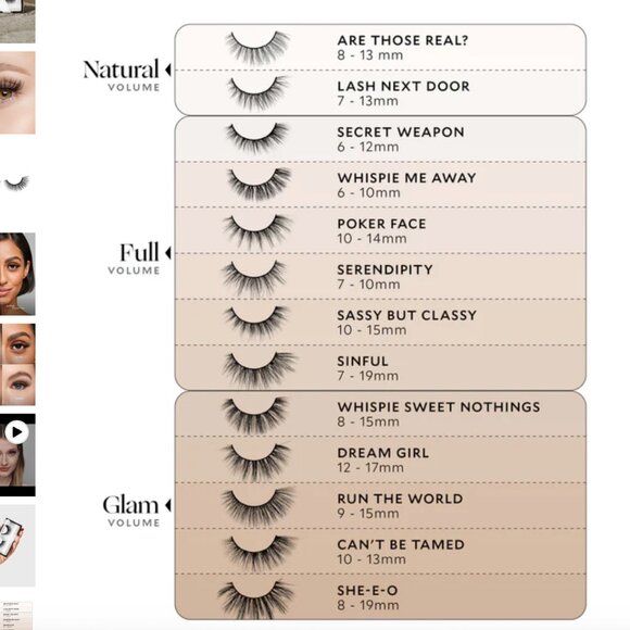 VELOUR VEGAN LUXE LASHES - RUN THE WORLD - Picture 4 of 5